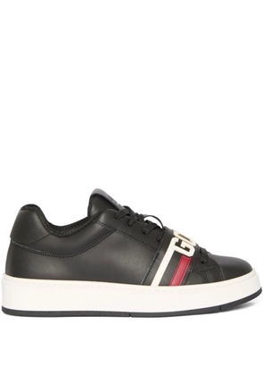 GCDS leather sneakers - Black