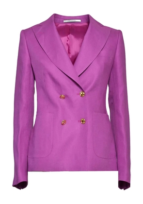 Tagliatore double-breasted blazer - Purple