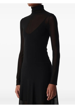Jason Wu Collection turtleneck maxi dress - Black