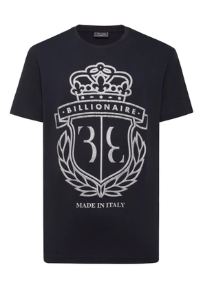 Billionaire Crest round-neck T-shirt - Blue