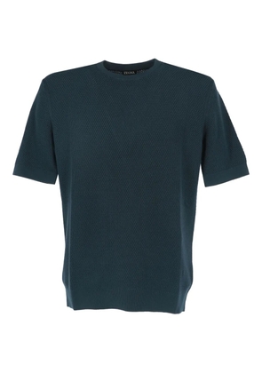 Zegna short-sleeve T-shirt - Blue