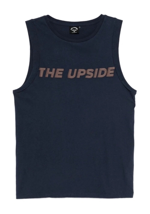 The Upside Jeet cotton tank top - Blue