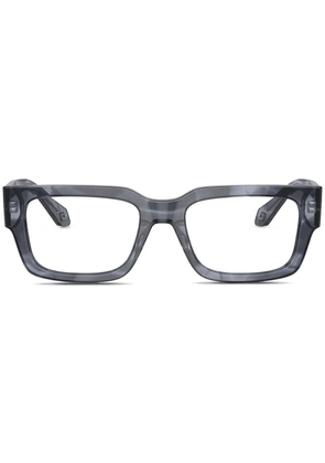Giorgio Armani square frame glasses - Blue