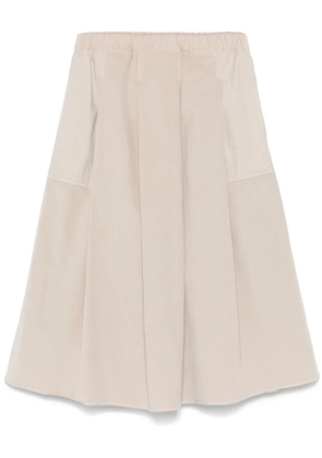 Kristensen Du Nord corduroy midi skirt - Neutrals