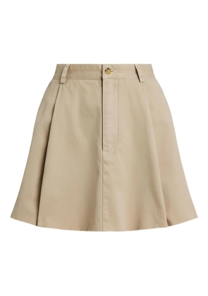 Polo Ralph Lauren pleated mini skirt - Neutrals