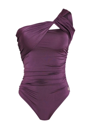 Brigitte one-shoulder swimsuit - Purple