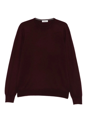 GIUUNO crew-neck sweater - Red