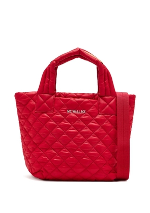 Mz Wallace mini Metro Deluxe quilted tote bag - Red