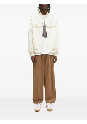 AAPE BY *A BATHING APE® Ape Now embroidered bomber jacket - Neutrals