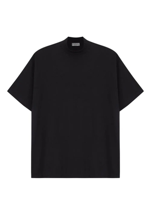 Amapô mock-neck boxy t-shirt - Black