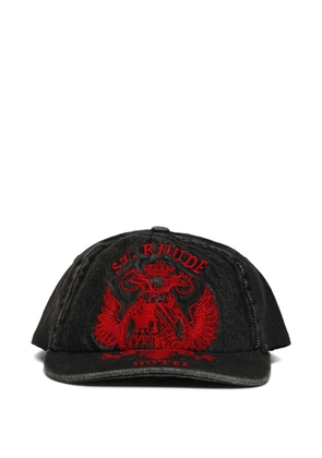 RHUDE St. Rhude denim cap - Black