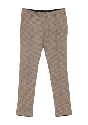 Karl Lagerfeld checked pants - Neutrals