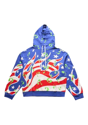 Sky High Farm Flame 'Blue' hoodie