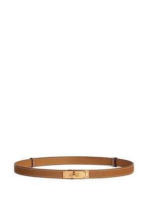 Hermès Pre-Owned Kelly 18 buckle belt - Brown