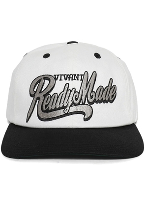 Readymade logo-embroidered cap - White