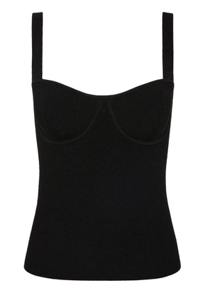 Rebecca Vallance Zia top - Black