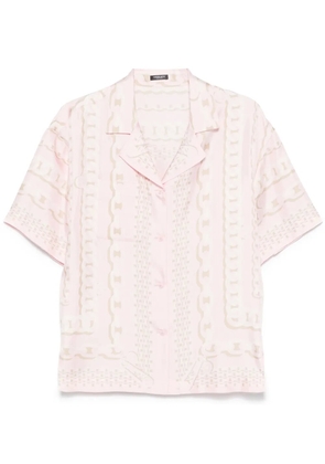 Versace Versace Treasure-print shirt - Pink