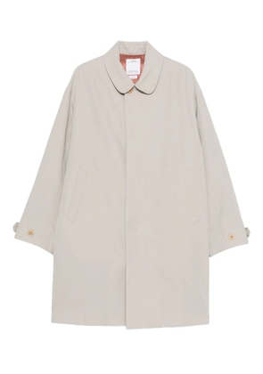 visvim Balmat round-collar coat - Neutrals
