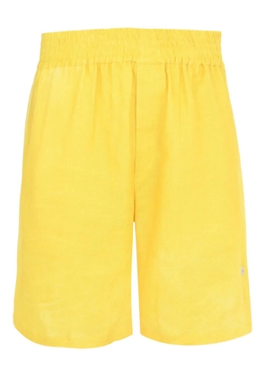 Roberto Cavalli elastic-waistband shorts - Yellow