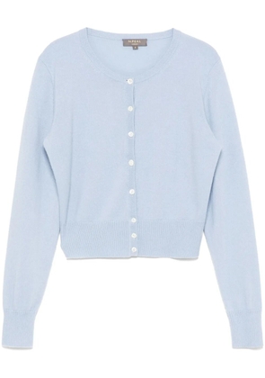 N.Peal Ivy Cropped cardigan - Blue