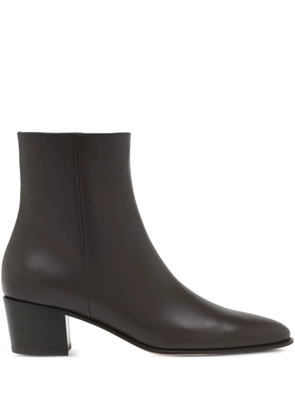 Gianvito Rossi zip-detail leather boots - Brown