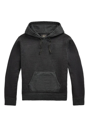 Ralph Lauren RRL cotton hooded sweatshirt - Black