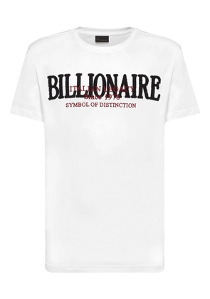 Billionaire round-neck T-shirt - White