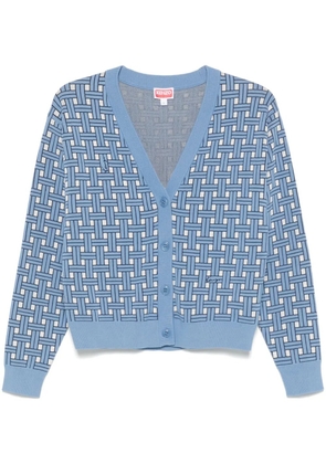 Kenzo Kenzo Weave cardigan - Blue