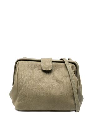 SOMMET leather crossbody bag - Green