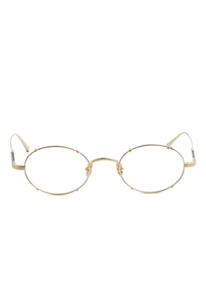 Matsuda round-frame glasses - Gold