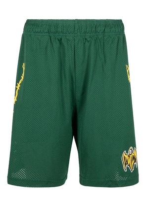 Warren Lotas Bat Reaper 'Green' mesh shorts