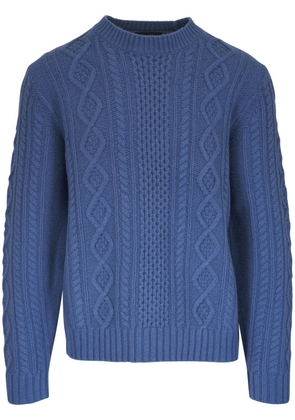 Vince cable-knit sweater - Blue