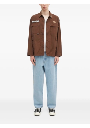 AAPE BY *A BATHING APE® cargo-pocket overshirt - Brown
