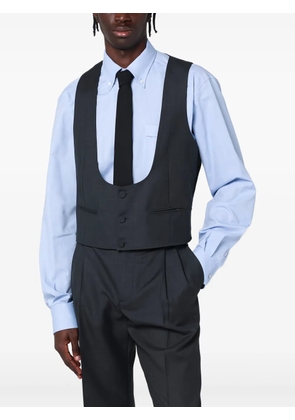 Valentino Garavani virgin wool waistcoat - Grey