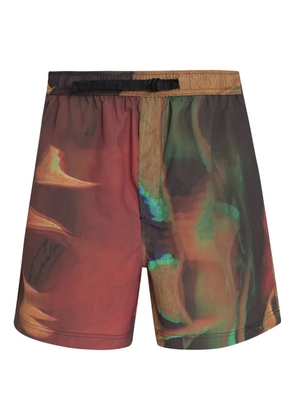 Osklen Rose Glitch shorts - Neutrals