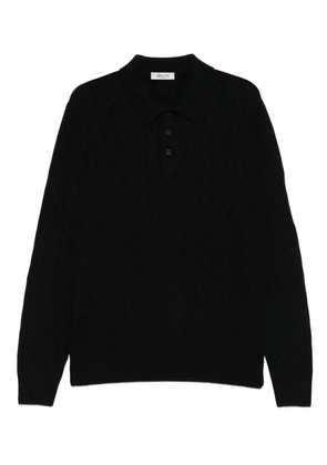 GIUUNO cable-knit jumper - Black