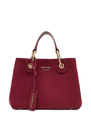 Emporio Armani top-handle tote bag - Red
