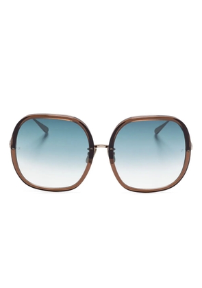 Linda Farrow Celia sunglasses - Brown