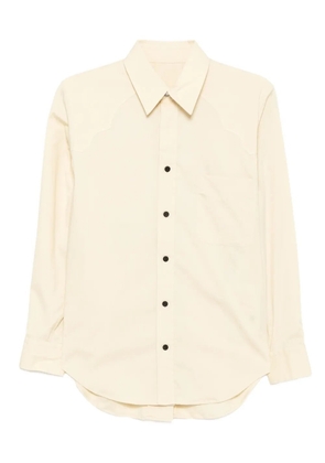 Toga front button fastening western shirt - Neutrals