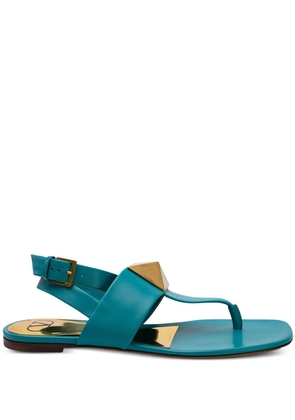 Valentino Garavani buckle-detail sandals - Blue