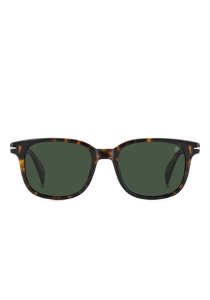 DAVID BECKHAM EYEWEAR tortoiseshell square-frame sunglasses - Brown