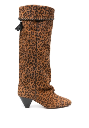 ISABEL MARANT 60mm Elita boots - Neutrals