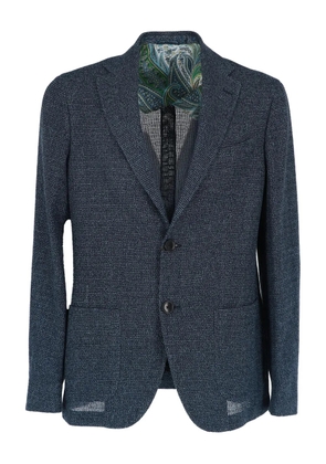 ETRO Roma two-button blazer - Blue