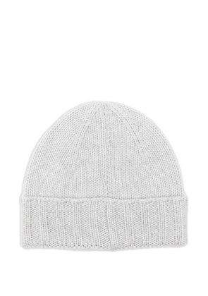 GIUUNO ribbed-brim beanie - Grey