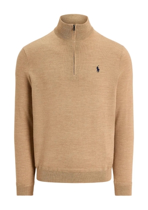 RLX Ralph Lauren mock-neck half-zip sweater - Neutrals