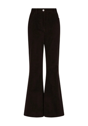 Ferragamo flared trousers - Brown
