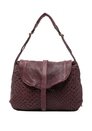 Mialuis Do leather shoulder bag - Red