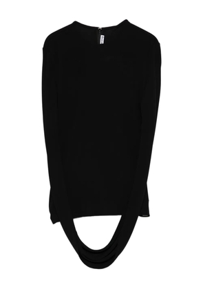 Alexander Wang draped blouse - Black