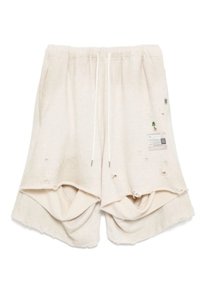 Maison MIHARA YASUHIRO panelled shorts - Neutrals