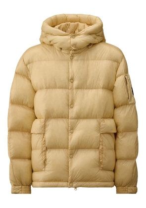 C.P. Company Lens-detail puffer jacket - Neutrals